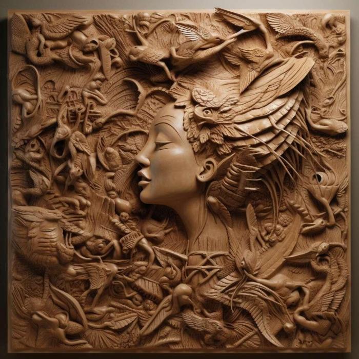 نموذج ثلاثي الأبعاد لآلة CNC 3D Art 